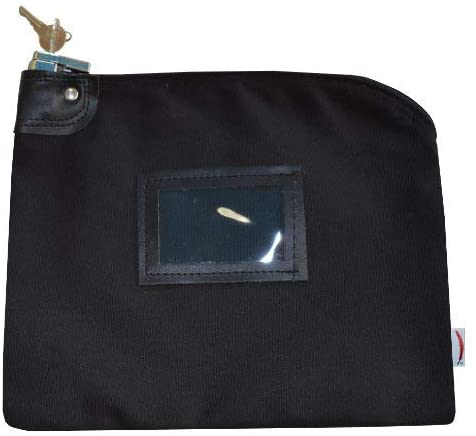 Locking Currency Bag - Black