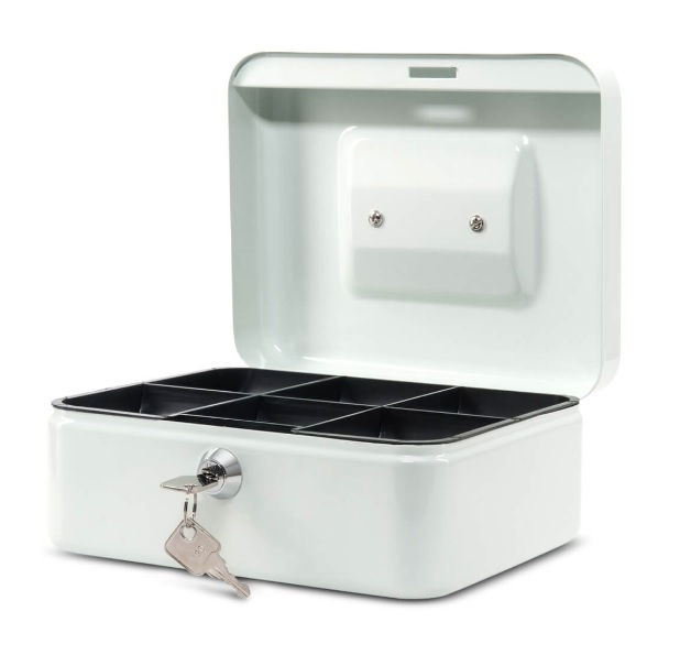 Cashbox Medium - White