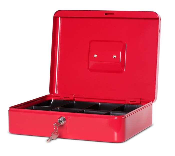 Cashbox Large - Red