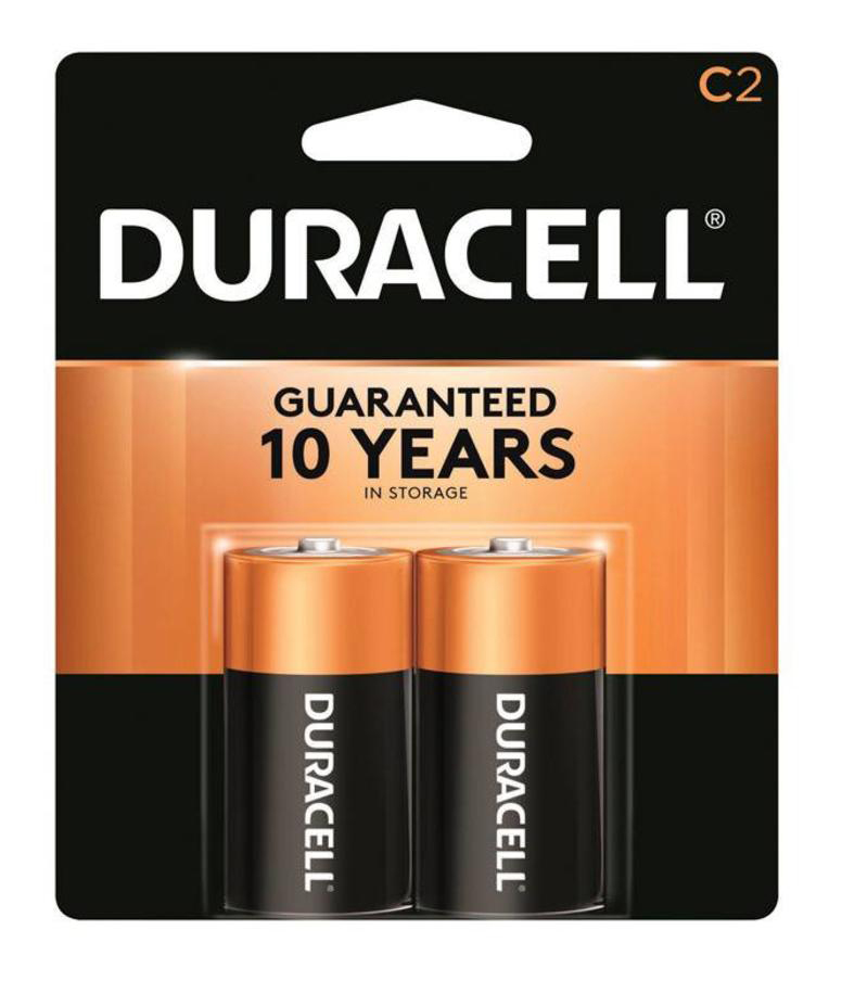 Duracell C Battery 2/Pack