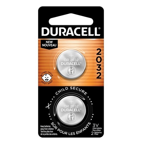 Duracell CR2032 Coin Battery - 2/Pack