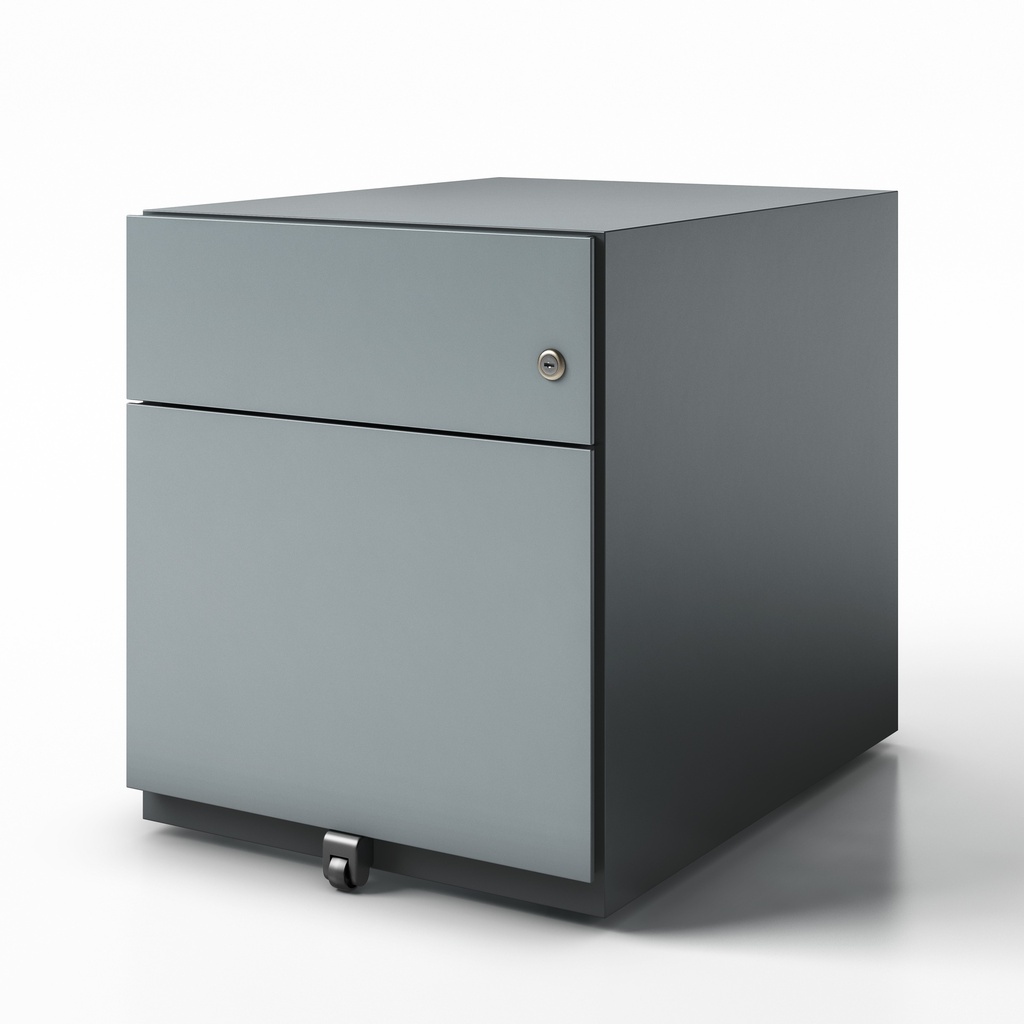 Mobile Pedestal, 2-Drawer, AN
