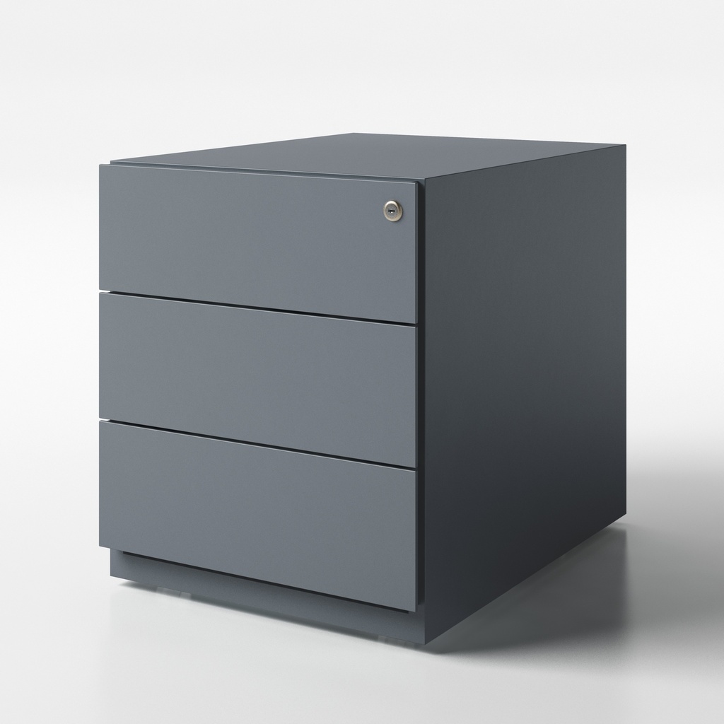 Mobile Pedestal, 3-Drawer, AN