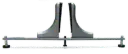 Partition Base - Adjustable Foot