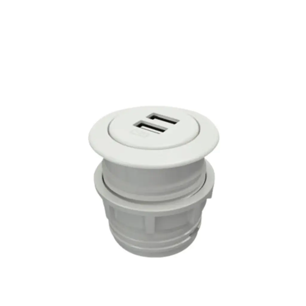 SALT USB OUTLET WHITE