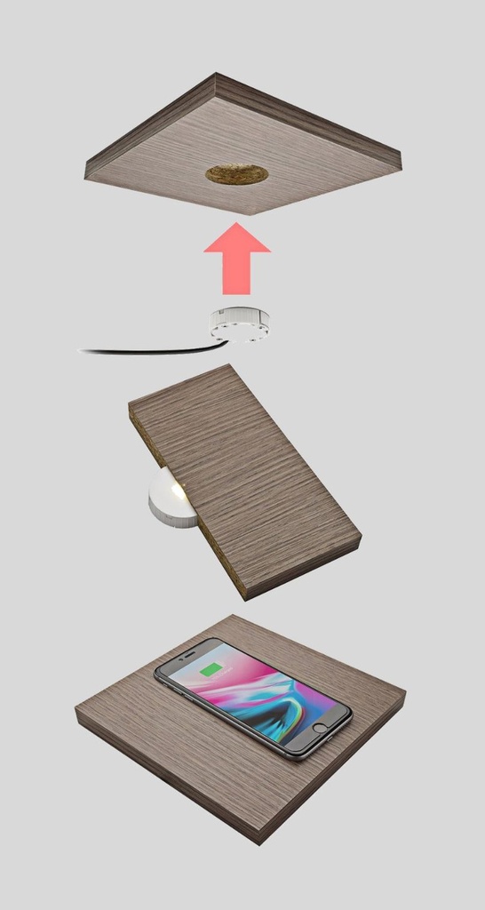 UNDERDESK WIRELESS CHARGER