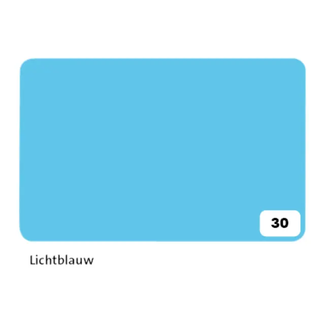Posterboard 50 x 70cm. - Light Blue