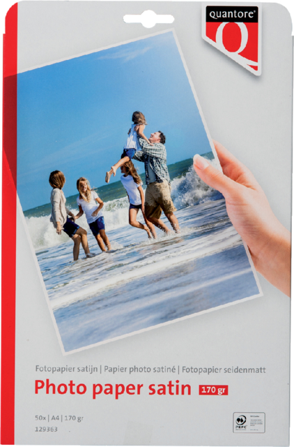 Photo Paper Satin A4 170gsm. (50)