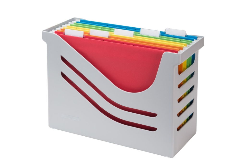 A4 Hanging Folder Box - Gray