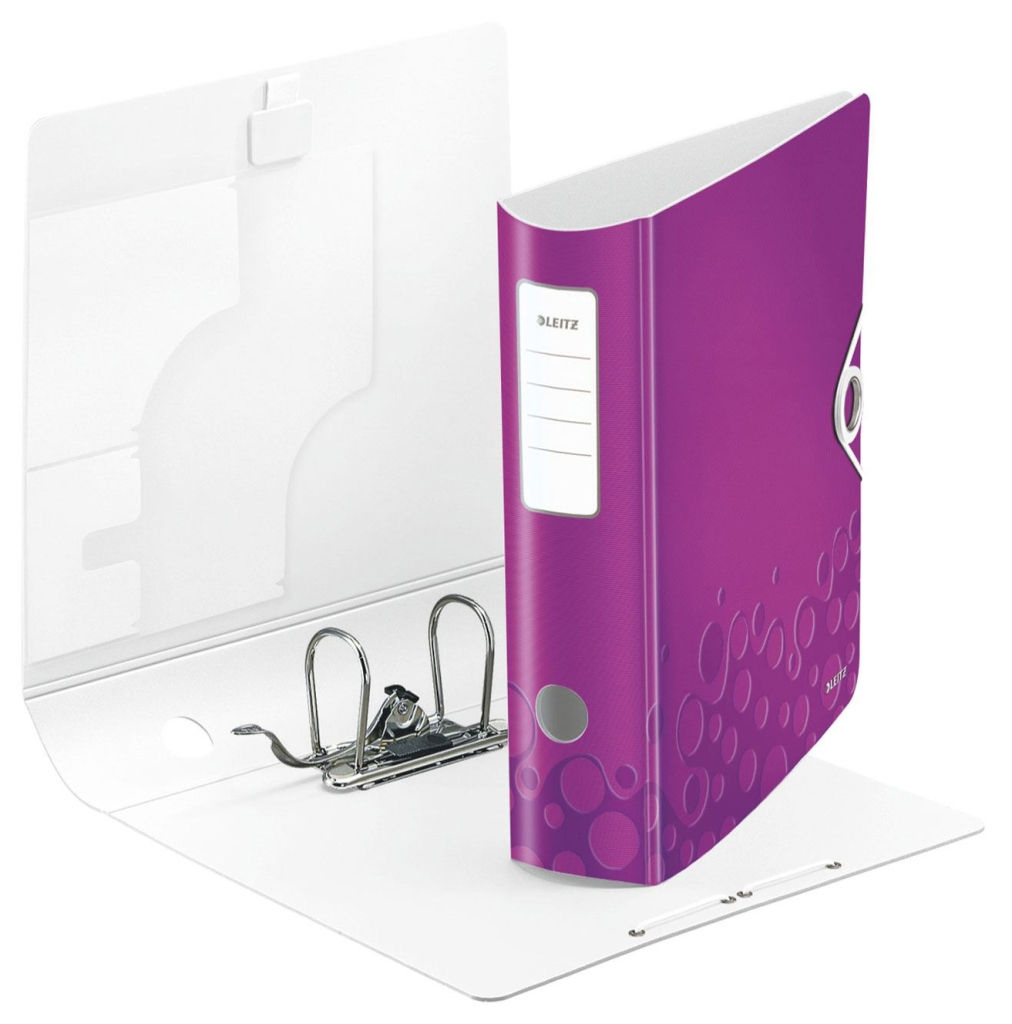 Lever Arch File A4 Active WOW 80mm - Violet