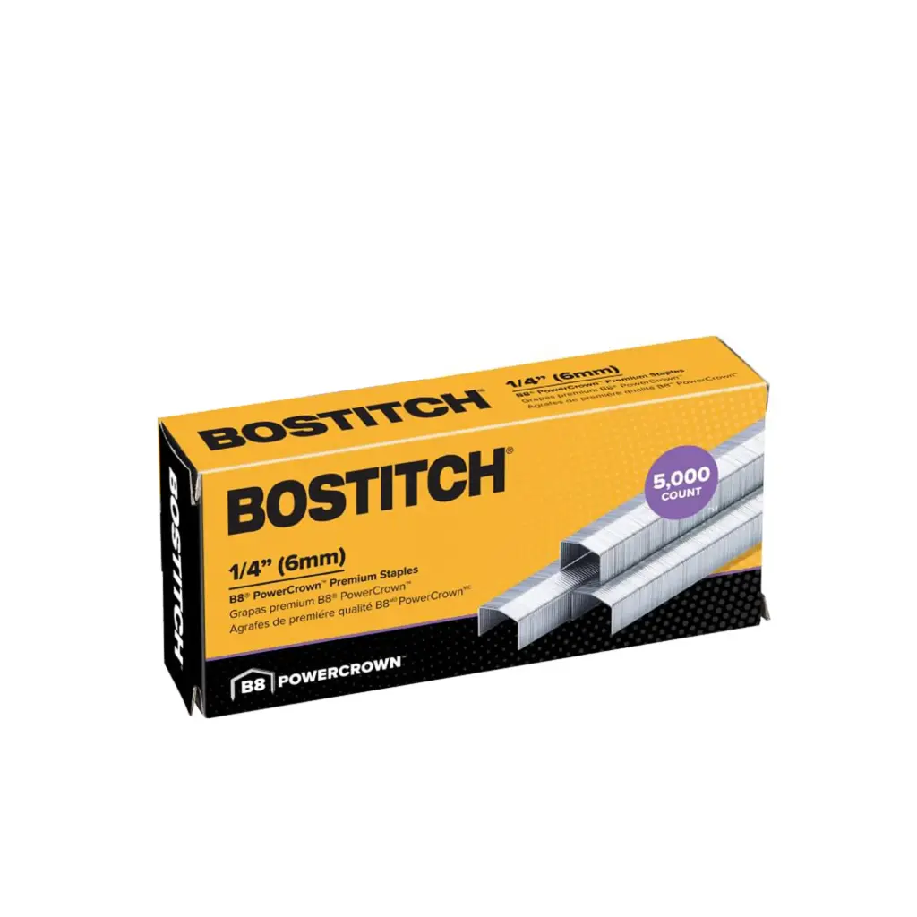 Staples - Bostich B8 PowerCrown Staples 1/4" 