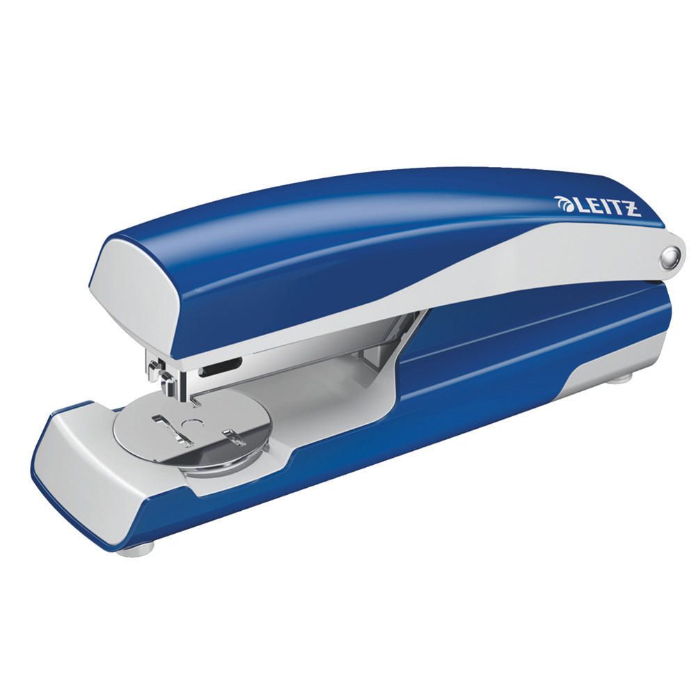 Stapler - Leitz Standard Half Strip Stapler - Blue
