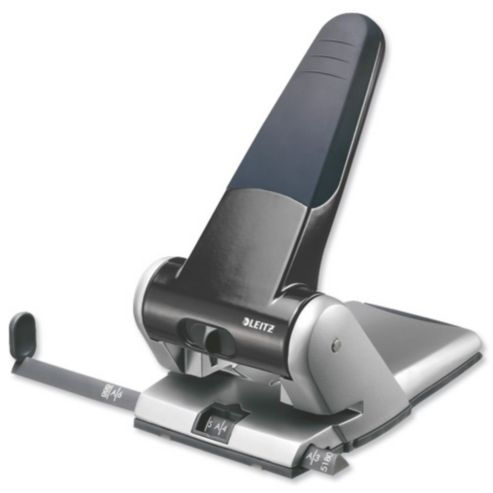 Heavy Duty 2-Hole Puncher Black