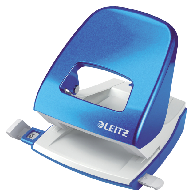 Medium Duty Wow 2-Hole Puncher Blue