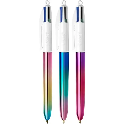 Ballpoint Pen BIC 4 Colors Gradient Assorted 