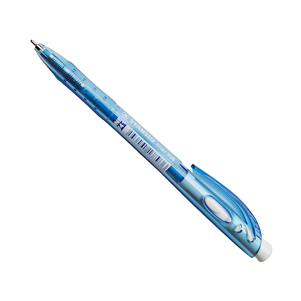 Ballpoint Liner 308 Retractable Fine - Blue 