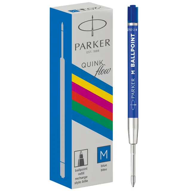 Ballpoint Pen Refill Parker - Medium Blue 