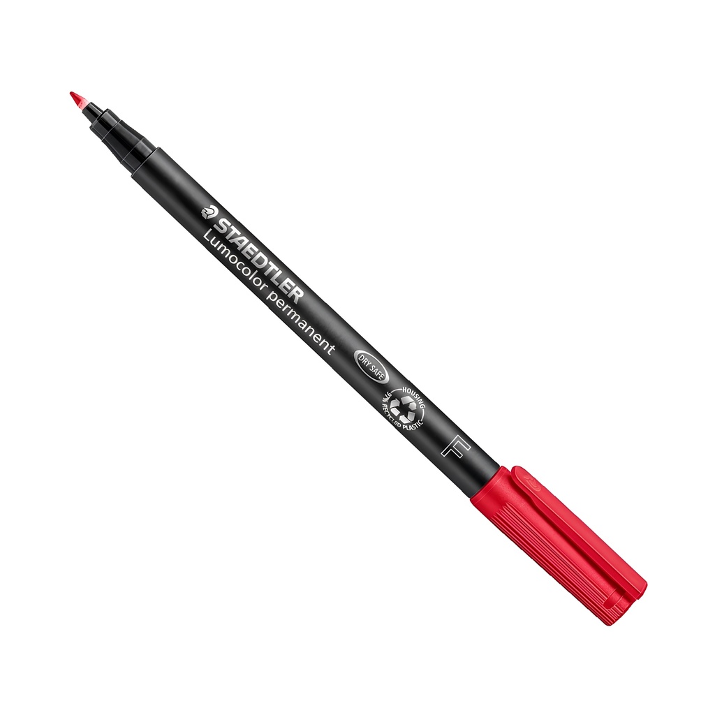 Staedtler Lumocolor Permanent Marker - F Red