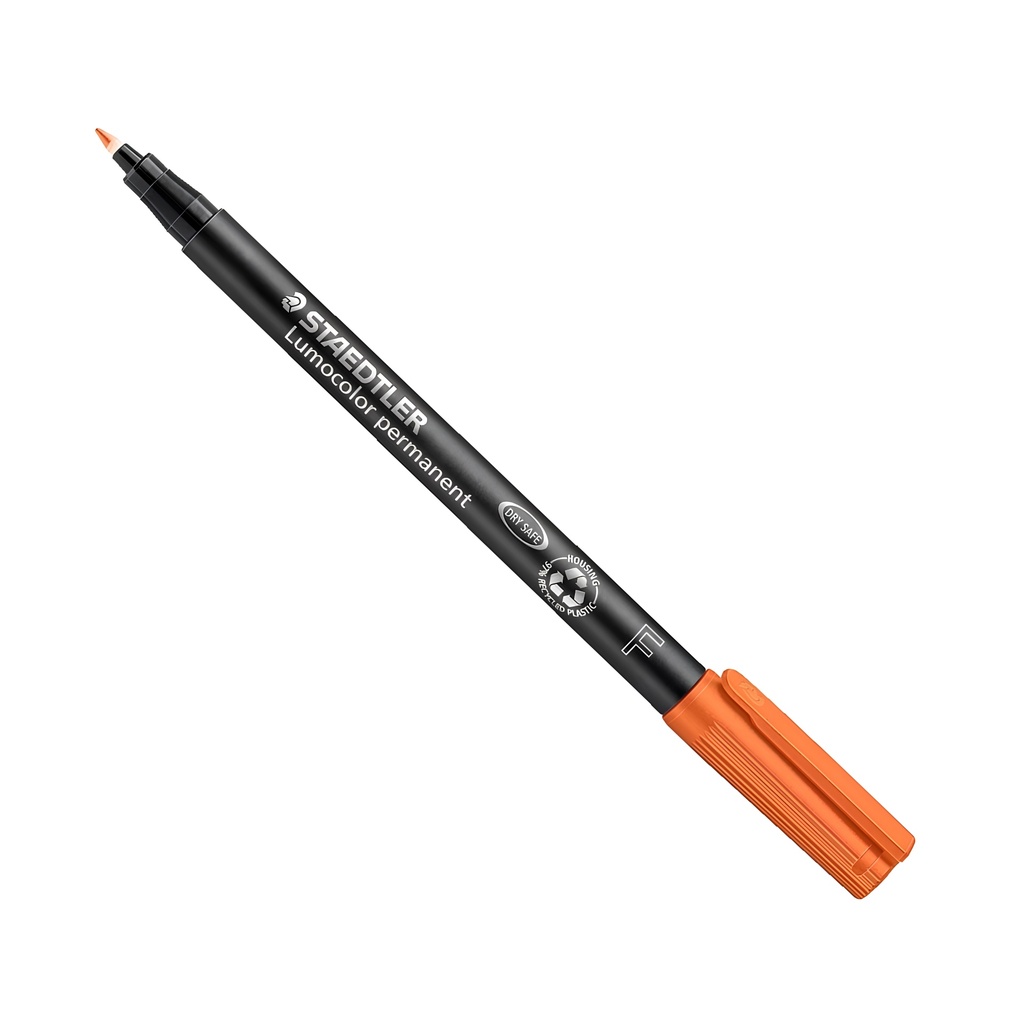 Staedtler Lumocolor Permanent Marker - F Orange