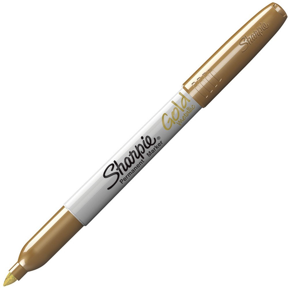 Sharpie Permanent Marker Fine - Gold Metallic