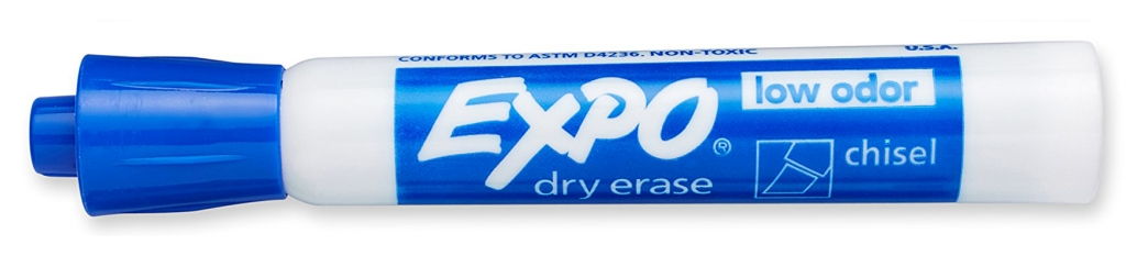 Expo Dry Erase Marker - Chisel Blue