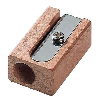 Single Hole Wooden Sharpener