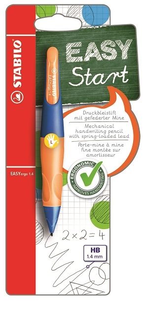 EASYergo Mechanical Pencil HB - 1.4mm Blue/Orange L