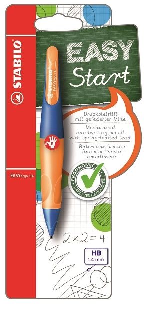 EASYergo Mechanical Pencil HB - 1.4mm Blue/Orange R