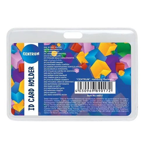 [3LTLB5030 Centrum] ID Card Holder - Horizontal
