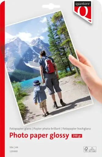 [3PAGL0013] Photo Paper Glossy A4 250gsm. (50)