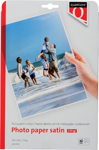[3PAGL0015] Photo Paper Satin A4 170gsm. (50)