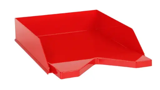 [3PBVR0151] Letter Tray Quantore - Red