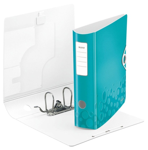 [3RB2O0161] Lever Arch File A4 Active WOW 80mm - Aqua