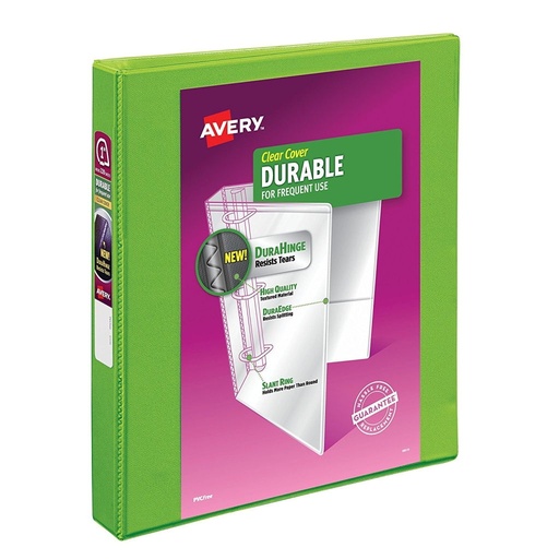 [3RB3R1017] Ringbinder Letter Size 3R 1" - Green