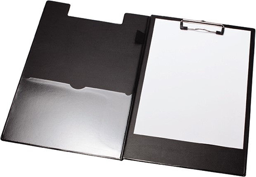 [3HECL2035] Clipboard Folder A4 - Black