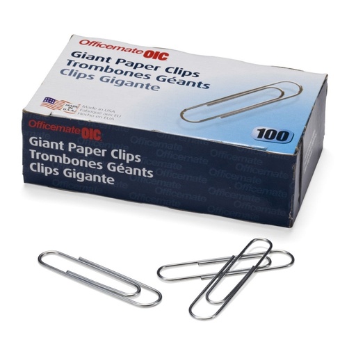 [3HECL3035] Paper Clips Giant - Smooth