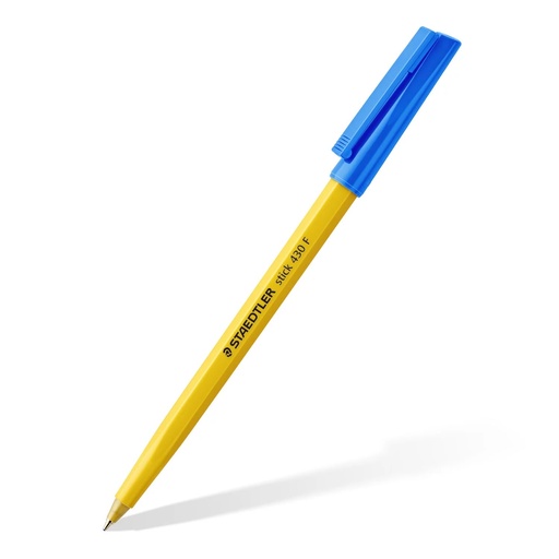 [3PEBP1531] Ballpoint Pen Stick 430 Fine - Blue 
