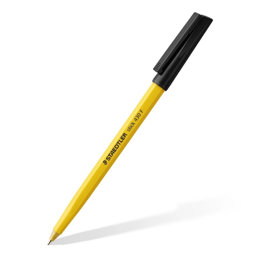 [3PEBP1532] Ballpoint Pen Stick 430 Fine - Black 