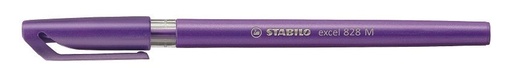 [3PEBP4006] Ballpoint Pen Excel 828 Medium - Violet  