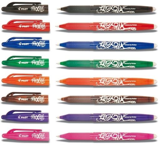 [3PEDI1004] Pilot Frixion Rolling Ball - Assorted 