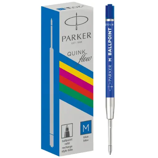 [3PEEX0540] Ballpoint Pen Refill Parker - Medium Blue 