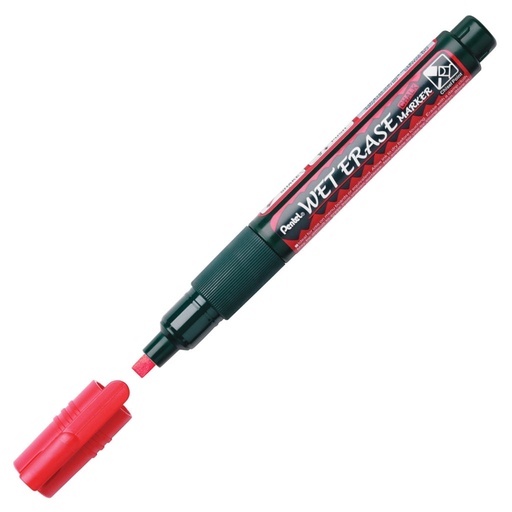 [3PEMK0018] Wet Erase Chalk Marker - Red
