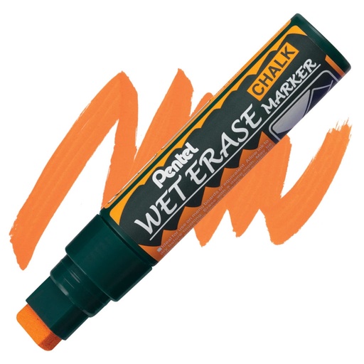 [3PEMK0027] Wet Erase Chalk Marker Jumbo - Orange