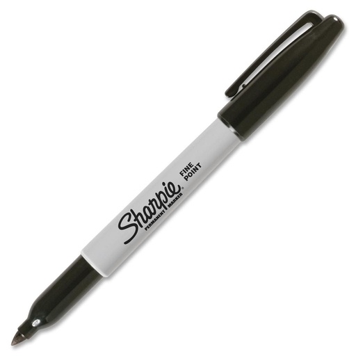 [3PEMK5012] Sharpie Permanent Marker Fine - Black
