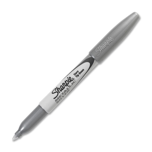 [3PEMK5047] Sharpie Permanent Marker Fine - Metallic Silver