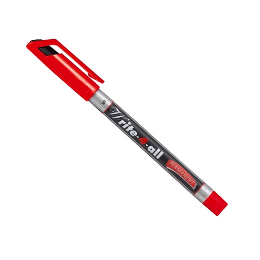 [3PEMK5524] Write-4-All Permanent Marker Superfine - Red