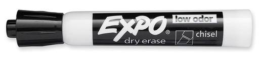 [3PEMK6001] Expo Dry Erase Marker - Chisel Black