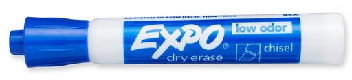 [3PEMK6002] Expo Dry Erase Marker - Chisel Blue