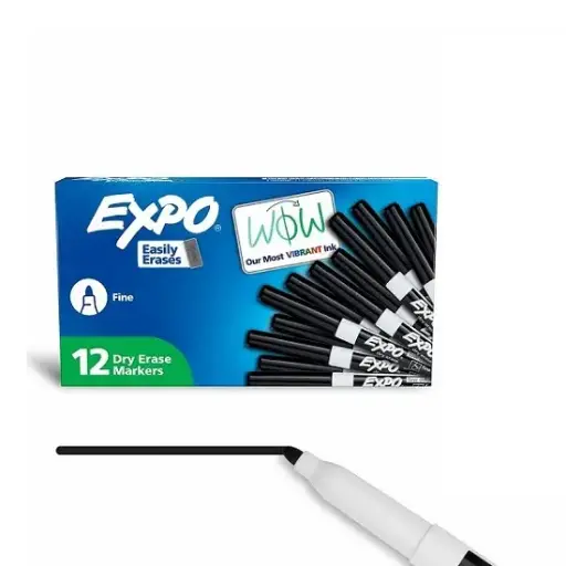 [3PEMK6003] Expo Dry Erase Marker Fine - Black