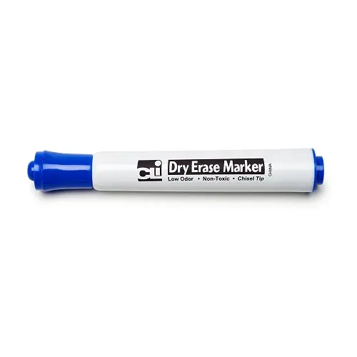 [3PEMK6062] CLI Dry Erase Marker - Chisel Blue